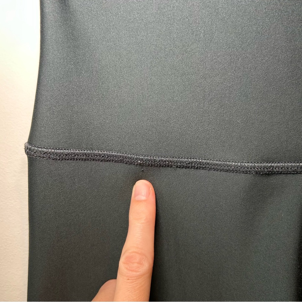 Alo Yoga High-Waist Airlift Legging Full Length Grey Size Small - Picture 5 of 13
